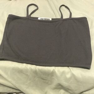 Brand- JAOH BROWN, size- small, color- grey, clothing- tank top
